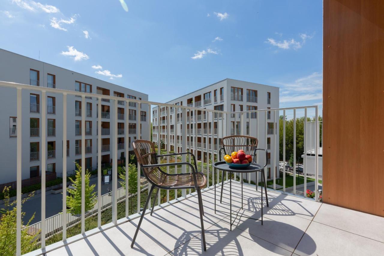 Modern Apartment with Balcony Warsaw Mokotów Aignera Exterior foto