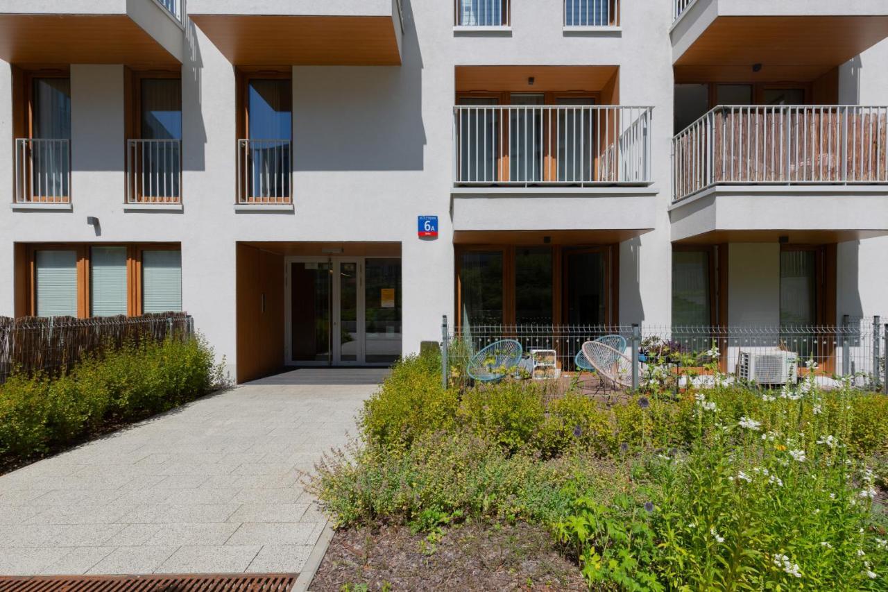 Modern Apartment with Balcony Warsaw Mokotów Aignera Exterior foto